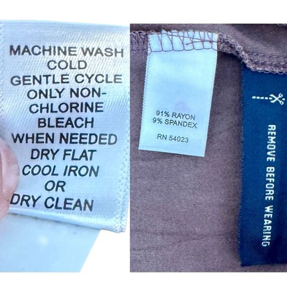 Banana Republic Brown Mini Dress Sz M - Picture 10 of 12